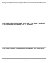 Form AR-SWI Annual Report Form - Multi-Sector General Permit for Storm Water Discharges Associated With Industrial Activity (Msgp) Mtr000000 - Montana, Page 3