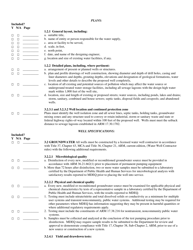 New Noncommunity Water Supply Well Expedited Review Checklist - Montana, Page 5