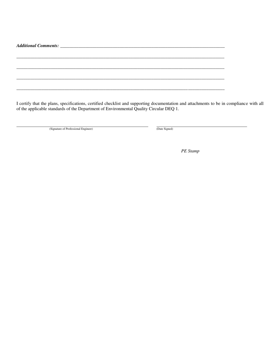 New Community Water Supply Well Expedited Review Checklist - Montana, Page 9