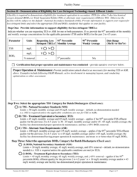 Form NOI-580 Notice of Intent (Noi) Domestic Sewage Treatment Lagoons - Batch Dischargers Mtg580000 - Montana, Page 6