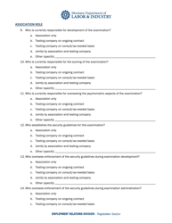 &quot;Home Inspector Examination Evaluation Questionnaire&quot; - Montana, Page 3