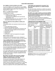 Form ECC Elderly Care Credit - Montana, Page 2