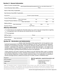 Form 37/39 Alcoholic Beverage/Gambling Operator Short Form - Montana, Page 2