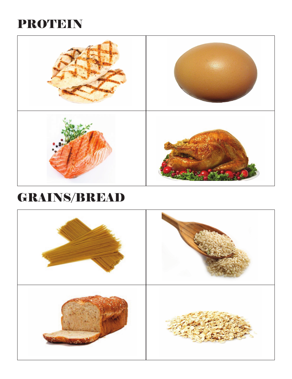 My Plate Relay Race Game Template, Page 3