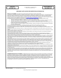 Document preview: FAA Form 8610-1 Mechanic's Application for Inspection Authorization