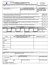 FAA Form 8610-1 Mechanic&#039;s Application for Inspection Authorization, Page 2