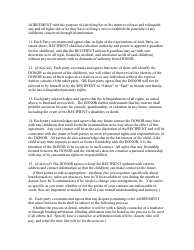 Sperm Donor Agreement Template, Page 3