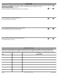 Form CHP295 Special Certificate Application - California, Page 3