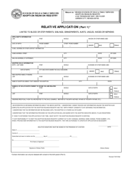 Document preview: Part 1 Relative Application - Nevada
