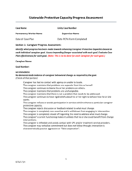 Statewide Protective Capacity Progress Assessment - Nevada