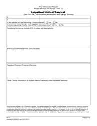 Form FA-6 Outpatient Medical/Surgical - Nevada, Page 2