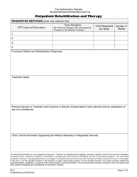 Form FA-7 &quot;Outpatient Rehabilitation and Therapy&quot; - Nevada, Page 2