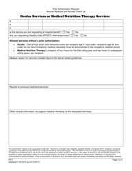 Form FA-9 &quot;Ocular Services or Medical Nutrition Therapy Services&quot; - Nevada, Page 2