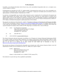 Formulario 2993-EGS Solicitud De Asistencia Publica - Nevada (Spanish), Page 2
