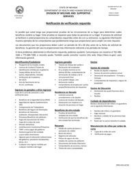 Formulario 2993-EGS Solicitud De Asistencia Publica - Nevada (Spanish), Page 3