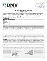 Document preview: Public Records Request - Nevada