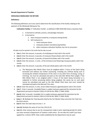 Form WMT-01.04 Wholesale Marijuana Tax Return - Nevada, Page 2
