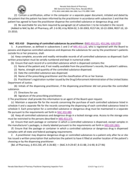 Practitioner Dispensing Inspection Form - Nevada, Page 12