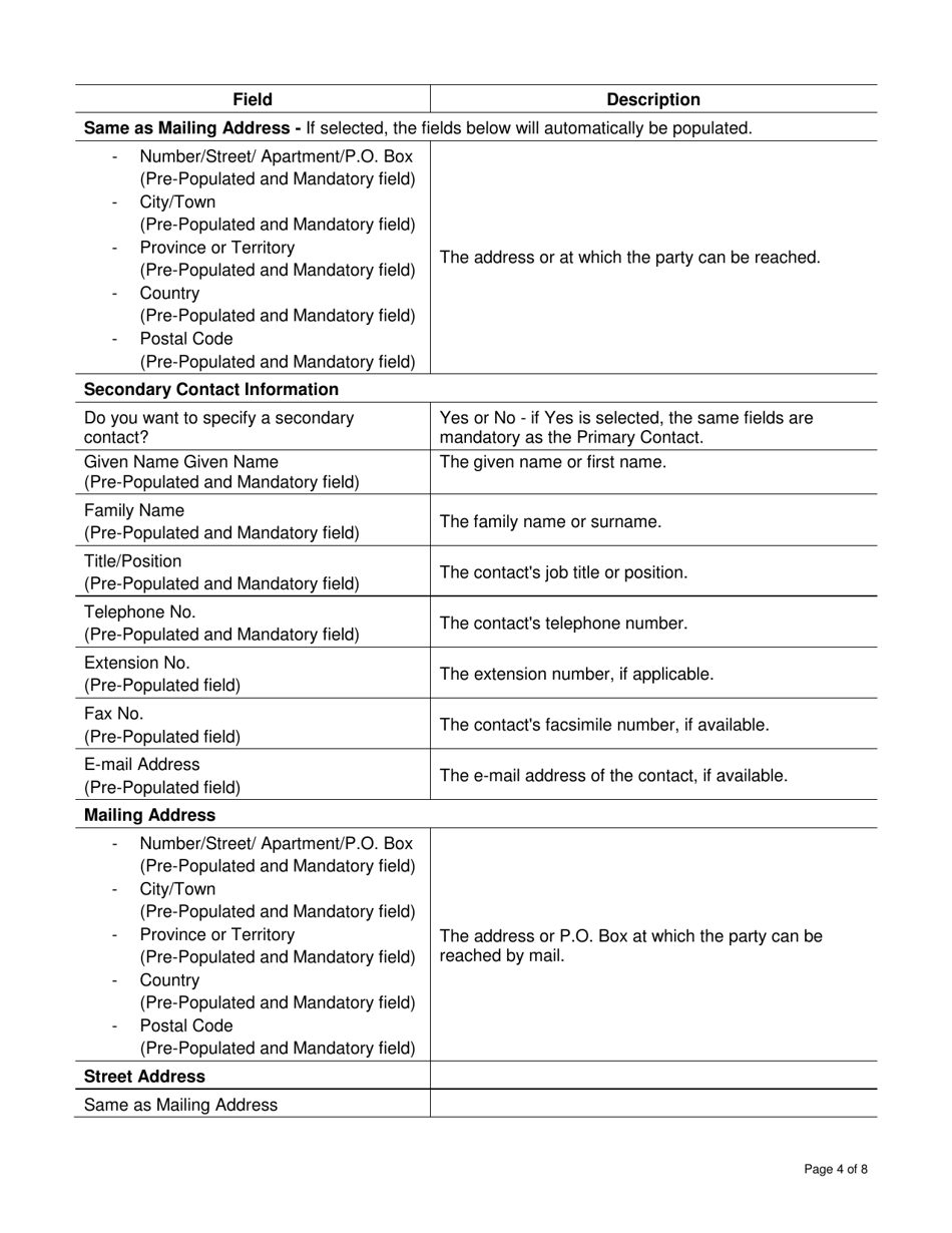 Instructions for Form DCI515786 First Nation and Inuit Cultural Education Centers Program Report - Canada, Page 4