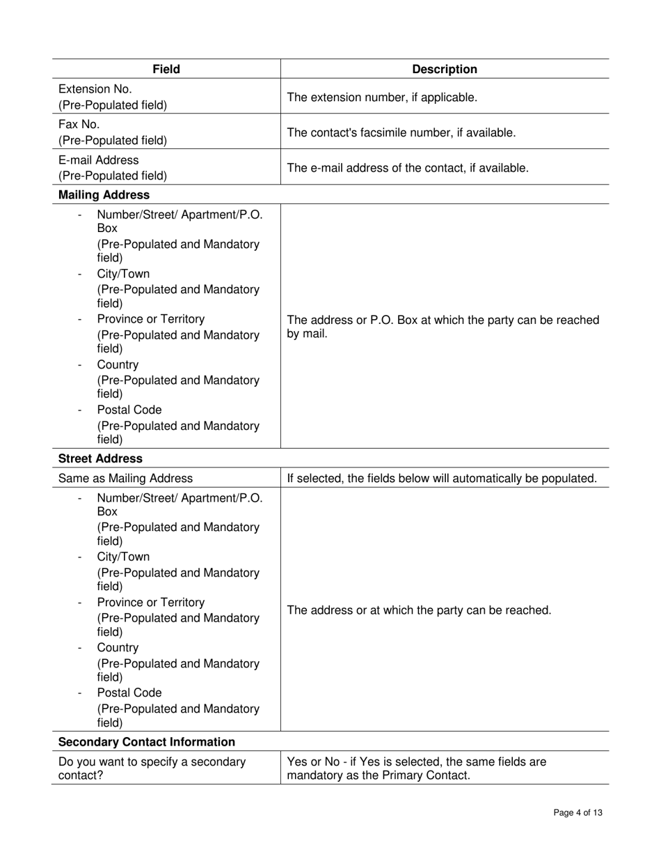 Instructions for Form DCI434352 First Nations and Inuit Youth Employment Strategy (Fniyes) Report and Corresponding Fniyes Youth Evaluation - Canada, Page 4