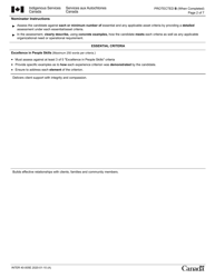 Form INTER40-005E Annual Excellence in Nursing Award Nomination - Canada, Page 2