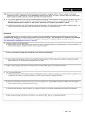 Form E656 Part II Customs Self Assessment Program Carrier Application - Canada, Page 7