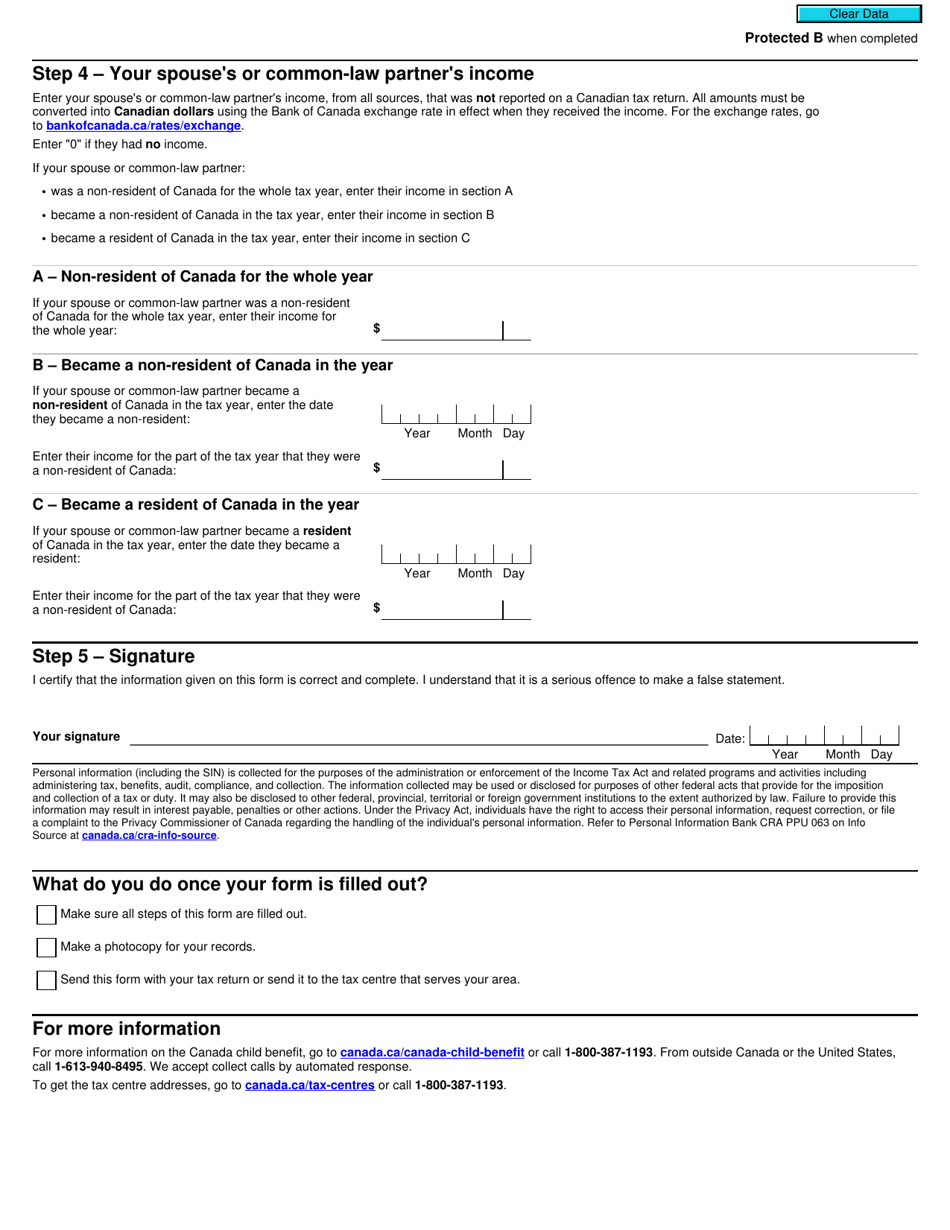 Form CTB9 - Fill Out, Sign Online and Download Fillable PDF, Canada ...