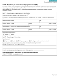 Form RC1 Request for a Business Number and Certain Program Accounts - Canada, Page 11