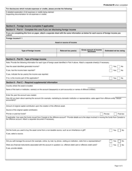 Form RC199 Voluntary Disclosures Program (Vdp) Application - Canada, Page 4
