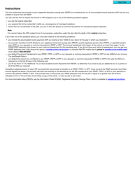 Form T1171 Tax Withholding Waiver on Accumulated Income Payments From Resps - Canada, Page 2