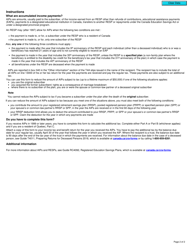 Form T1172 Additional Tax on Accumulated Income Payments From Resps - Canada, Page 2