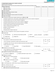 Form T1200 Actuarial Information Summary - Canada, Page 9