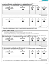 Form T2 Schedule 428 British Columbia Training Tax Credit (2019 and Later Tax Years) - Canada, Page 2