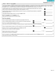 Form T2 Schedule 43 Calculation of Parts IV.1 and VI.1 Taxes (2019 and Later Tax Years) - Canada, Page 3