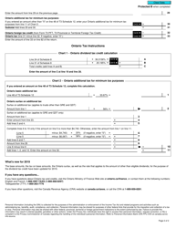 Form T3ON Ontario Tax - Canada, Page 2