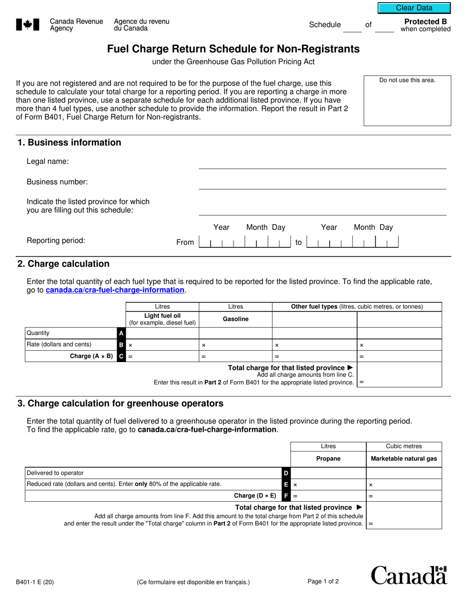 Form B4011 Fill Out, Sign Online and Download Fillable PDF, Canada