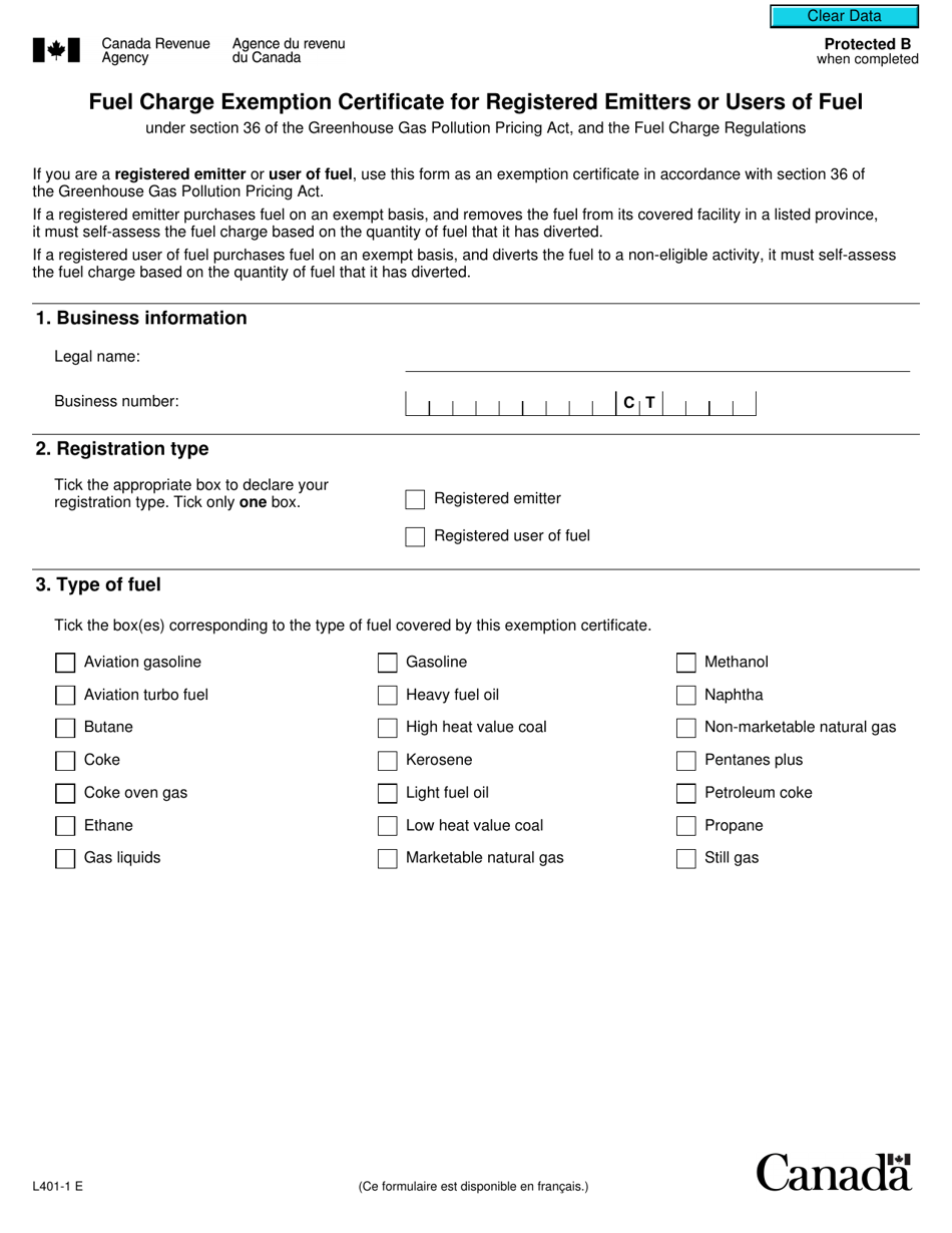 Form L4011 Fill Out, Sign Online and Download Fillable PDF, Canada