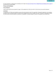 Form T625 Application for Qualified Canadian Journalism Organization Designation - Canada, Page 4