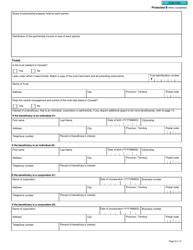 Form T625 Application for Qualified Canadian Journalism Organization Designation - Canada, Page 8