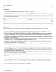 Form GAC-AMC1686E Application for a Share of the Beef and Veal Trq - Canada (English/French), Page 3