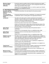 Form 046-5191 Broader Public Sector Compensation Information Questionnaire - Ontario, Canada, Page 10