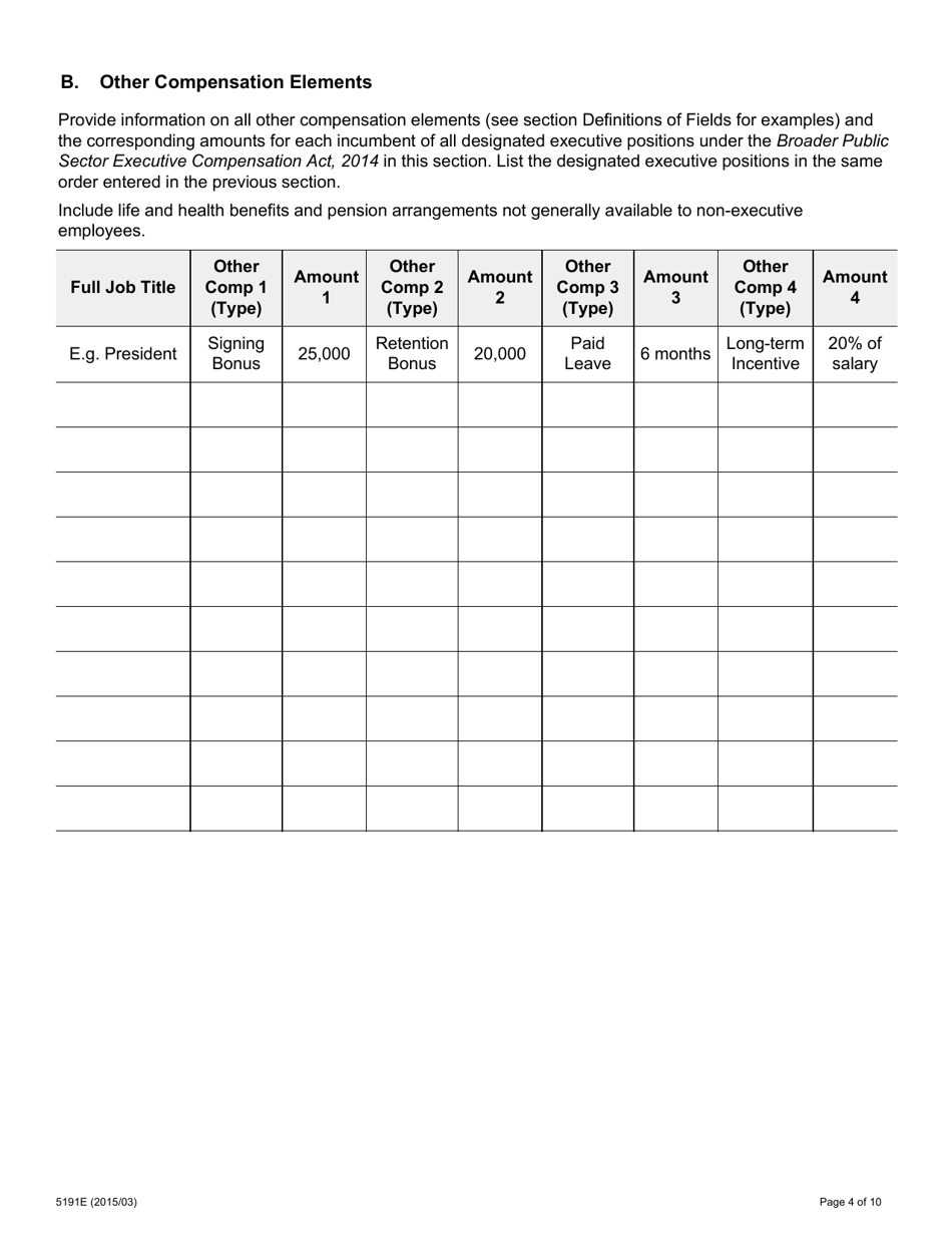 Form 046 5191 Fill Out Sign Online And Download Fillable Pdf Ontario Canada Templateroller 8285