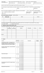 Form 0983E Application for Assistance Under Ontario Works Act and Income Support Under the Ontario Disability Support Program Act - Ontario, Canada, Page 3
