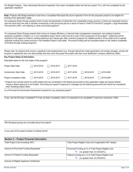 Form 0037AE New Building Canada Fund Small Communities Fund (Scf) - Intake 2 - Expression of Interest (Eoi) - Ontario, Canada, Page 3