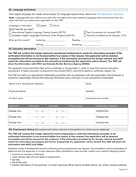 Form YG6019 Yukon Nominee Program (Ynp) Application Form - Yukon, Canada, Page 6