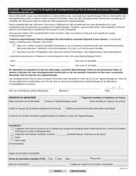Forme YG5822 Apprentissage Demande Et Contrat - Yukon, Canada (French), Page 5