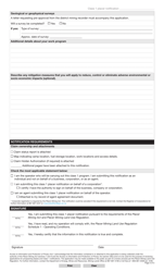 Form YG6675 Class 1 Placer Notification - Yukon, Canada, Page 3