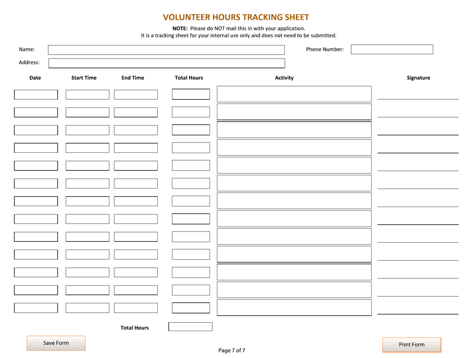 Community Museum Grants: Application Form - Manitoba, Canada, Page 7