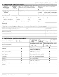 Form ESDC SDE0031 Part-Time Student Loan and Grant Application - Canada, Page 3
