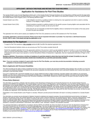 Form ESDC SDE0031 Part-Time Student Loan and Grant Application - Canada, Page 5